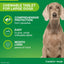 Credelio PLUS Dog Flea and Tick Treatment, Six Pack, Ticks, Fleas, Mites, Heartworm & Worms Parasite Protection, in the Smallest Monthly Chewable Tablet for Dogs > 11 - 22 kg, 6 Pack