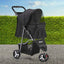 i.Pet Pet Stroller Pram Dog Cat Carrier Travel Pushchair Foldable 3 Wheels Large