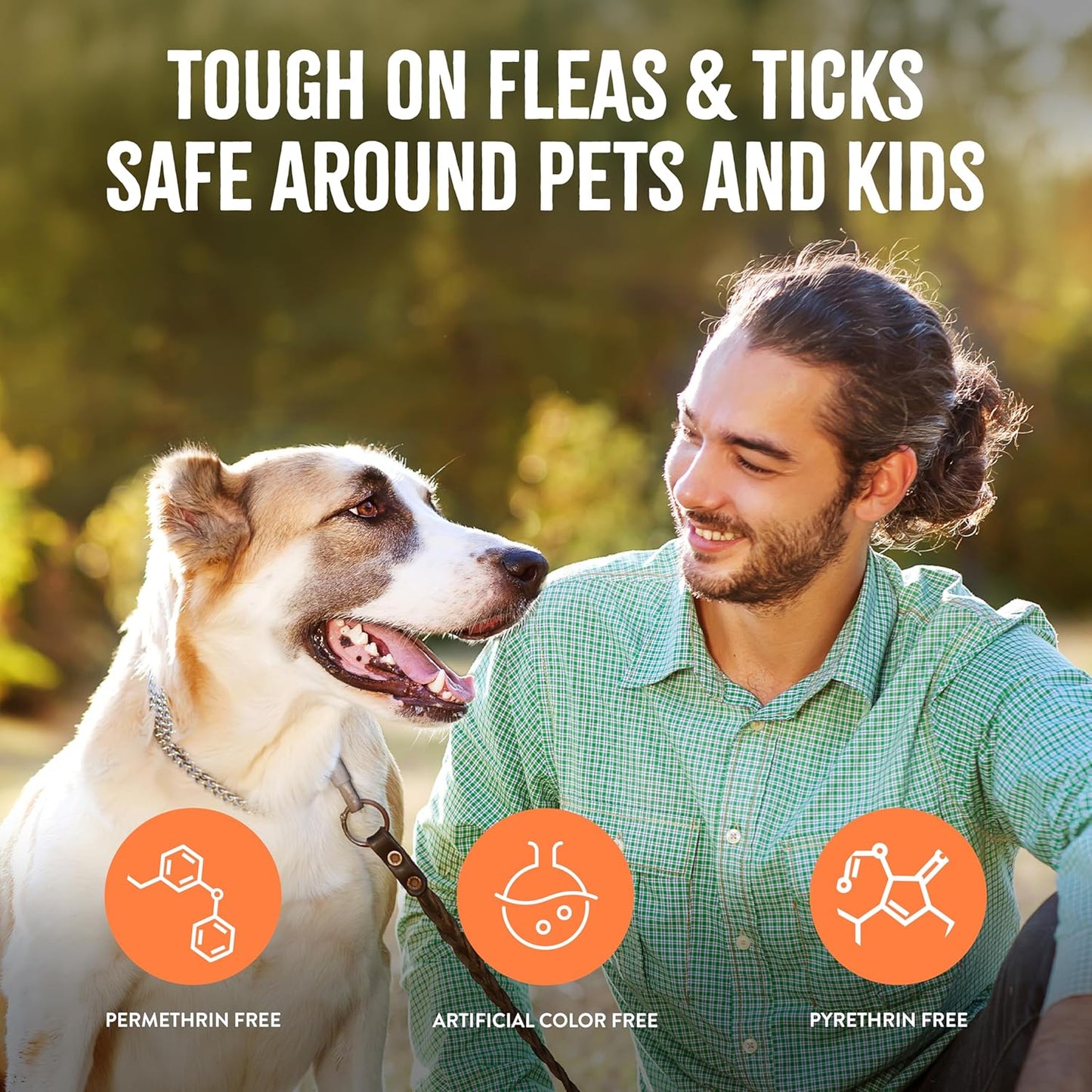 TropiClean Max Strength Flea and Tick Shampoo Treatment for Dogs,Made in USA, 20oz