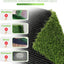 Dog Grass Pad with Tray: Reusable Training Pad with 2-Pack Replaceable Artificial Grass 22"x18" Grey