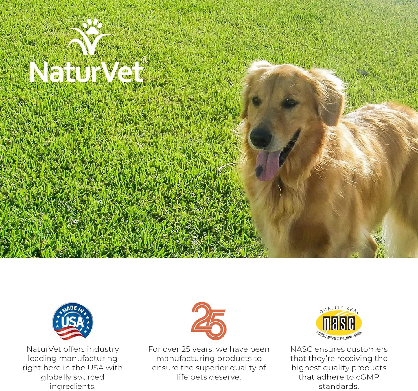 NaturVet GrassSaver Dog Biscuits Against Yellow Lawn Stains 312 g