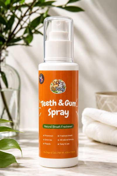 Pet Dental Care Spray – Gentle Daily Oral Hygiene for Dogs & Cats