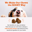 No Poo Support Chews — Proven digestive support for cats and dogs,100 Chews