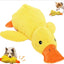 Mellow Dog Calming Duck, 2026 New Yellow Duck Dog Toy, The Mellow Ducks Calming Pillow, Dogs Ducks Toy with Quacking Sound for Indoor Dogs