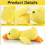 Mellow Dog Calming Duck, 2026 New Yellow Duck Dog Toy, The Mellow Ducks Calming Pillow, Dogs Ducks Toy with Quacking Sound for Indoor Dogs