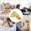 Mellow Dog Calming Duck, 2026 New Yellow Duck Dog Toy, The Mellow Ducks Calming Pillow, Dogs Ducks Toy with Quacking Sound for Indoor Dogs