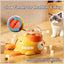 Interactive Dog Toys Food Puzzle Slow Feeder, Cat Treat Dispenser Toy Duck-Shaped Enrichment Toy for Small Medium Dogs and Cats, IQ Training and Exercise Small Animal Bowls