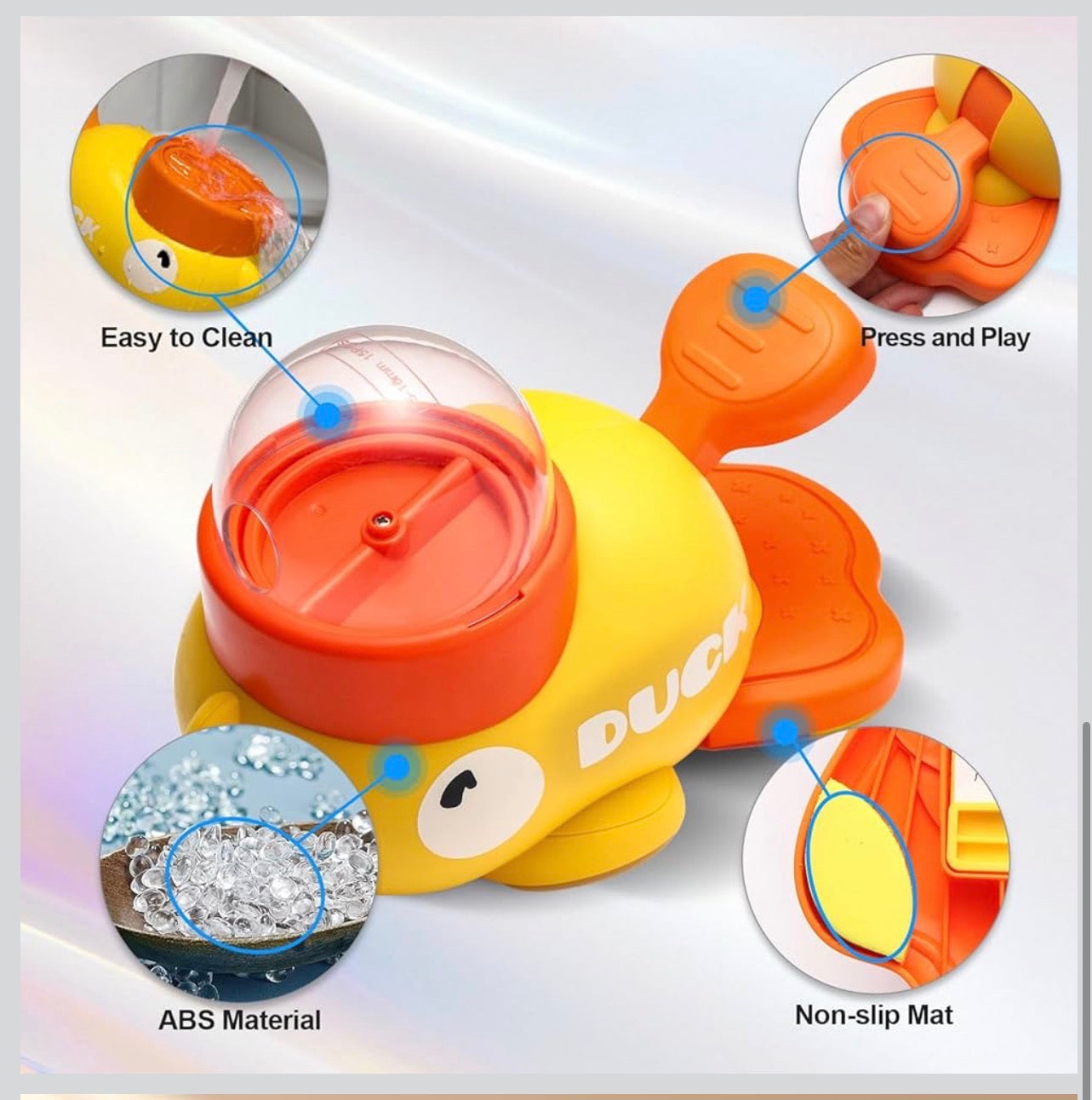 Interactive Dog Toys Food Puzzle Slow Feeder, Cat Treat Dispenser Toy Duck-Shaped Enrichment Toy for Small Medium Dogs and Cats, IQ Training and Exercise Small Animal Bowls