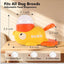 Interactive Dog Toys Food Puzzle Slow Feeder, Cat Treat Dispenser Toy Duck-Shaped Enrichment Toy for Small Medium Dogs and Cats, IQ Training and Exercise Small Animal Bowls