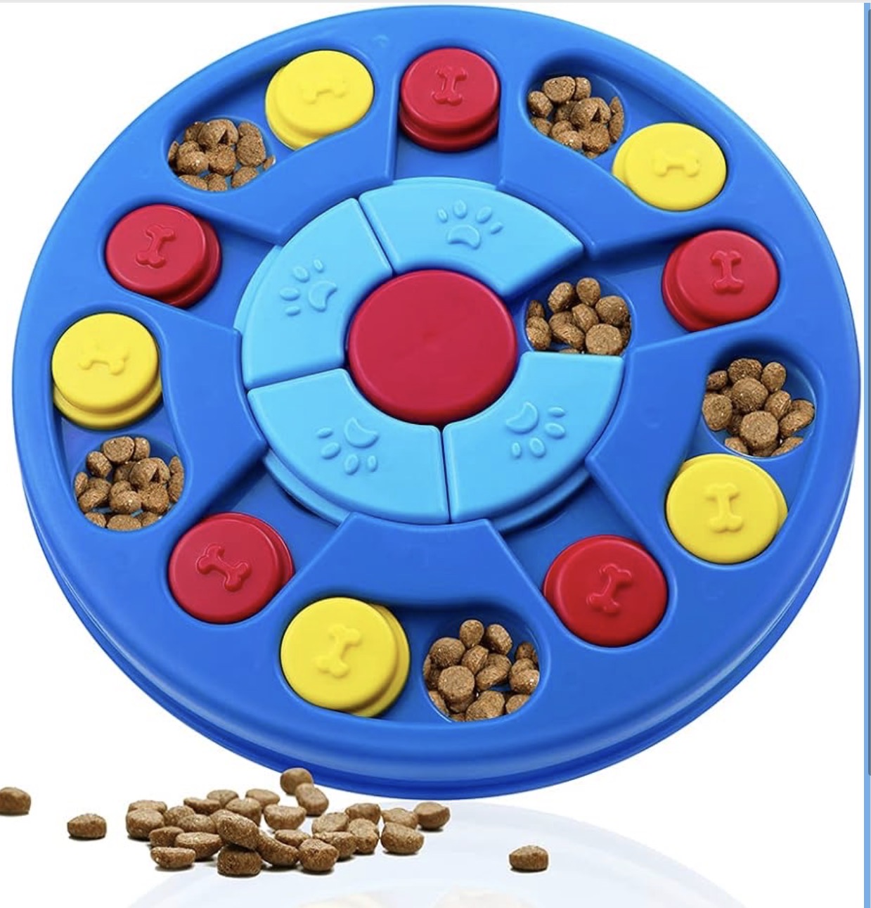 Dog Puzzle Toys Interactive Toy for Puppy IQ Stimulation &Treat Training Games Treat Dispenser for Smart Dogs, Puppy &Cats Fun Feeding (Level 1-3
