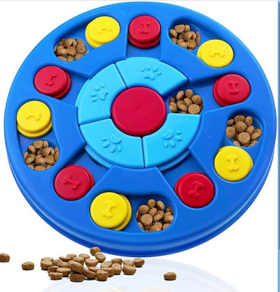 Dog Puzzle Toys Interactive Toy for Puppy IQ Stimulation &Treat Training Games Treat Dispenser for Smart Dogs, Puppy &Cats Fun Feeding (Level 1-3