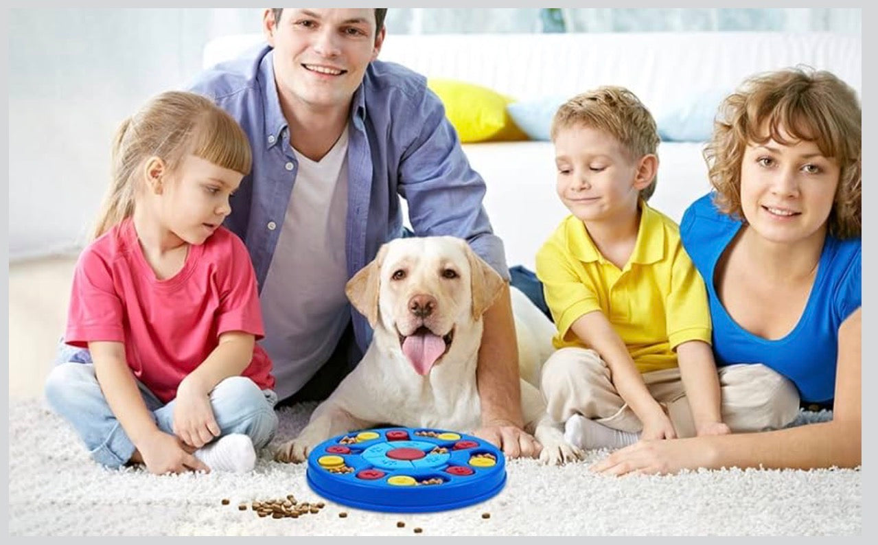 Dog Puzzle Toys Interactive Toy for Puppy IQ Stimulation &Treat Training Games Treat Dispenser for Smart Dogs, Puppy &Cats Fun Feeding (Level 1-3