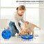 Dog Puzzle Toys Interactive Toy for Puppy IQ Stimulation &Treat Training Games Treat Dispenser for Smart Dogs, Puppy &Cats Fun Feeding (Level 1-3