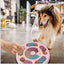 DR CATCH Dog Puzzles,Dogs Food Puzzle Feeder Toys for IQ Training & Mental Enrichment,Dog Treat Puzzle(Pink)