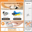Interactive Flapping Bird Cat Toy with Catnip, Touch Activated Rechargeable, Musical Sound