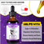 Melatonin for Dogs, Calming Supplement Drops, Natural Sleep Aid to Promote Relaxation