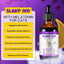 Melatonin for Cats & Kittens – Calming Drops with Bacon Flavor – Anxiety & Stress Relief, Sleep Aid 60ml
