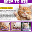 Melatonin for Cats & Kittens – Calming Drops with Bacon Flavor – Anxiety & Stress Relief, Sleep Aid 60ml