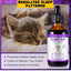 Melatonin for Cats & Kittens – Calming Drops with Bacon Flavor – Anxiety & Stress Relief, Sleep Aid 60ml