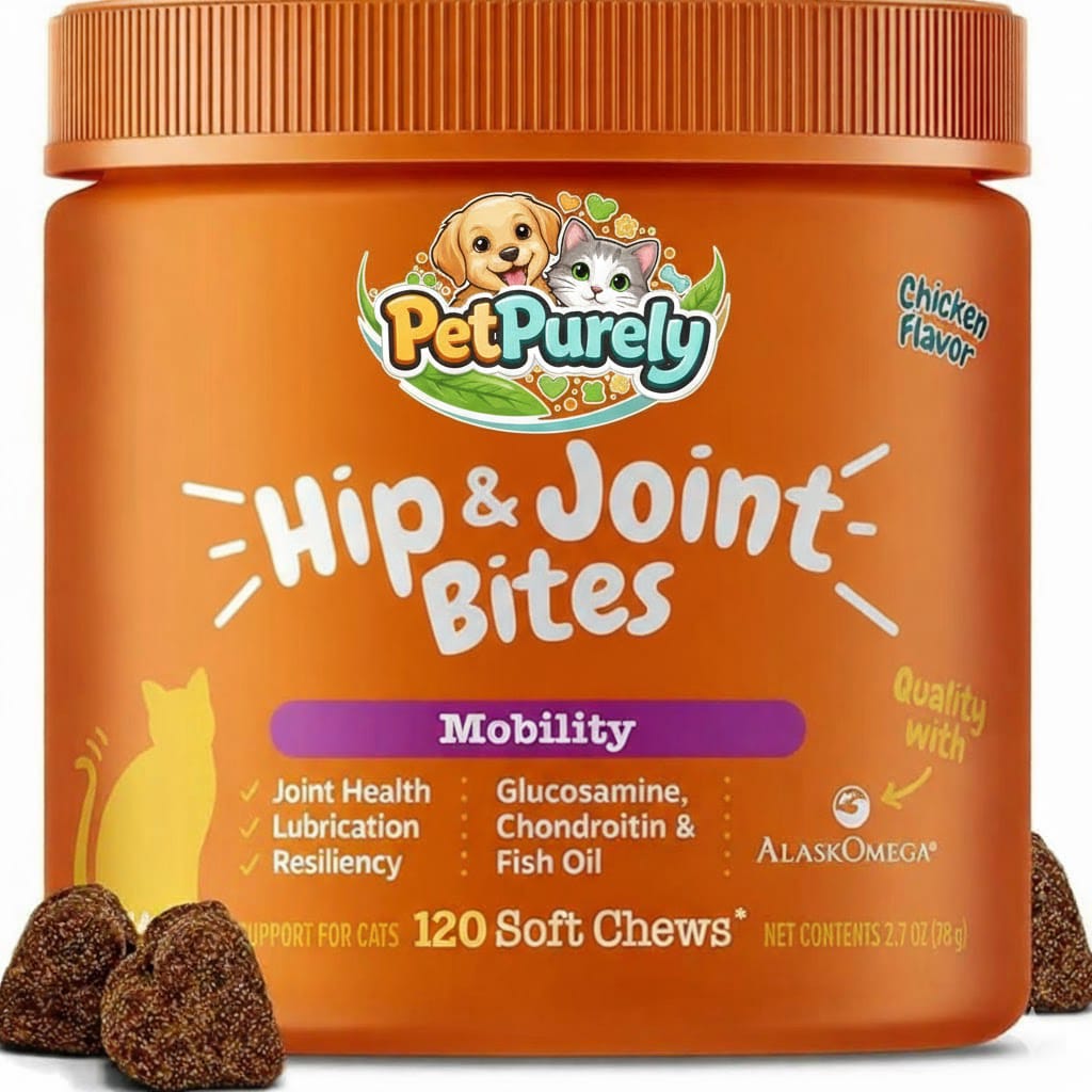Hip & Joint Support + Skin & Coat Chicken Flavor (120 Soft Chews)